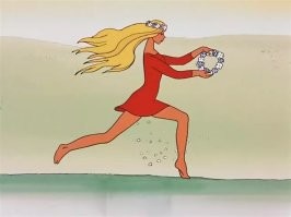 Во второй части образ принцессы слал ещё ближе к хиппи...