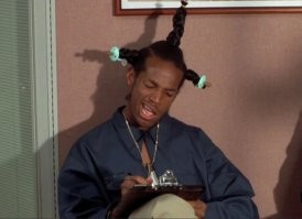 Водитель красной машины