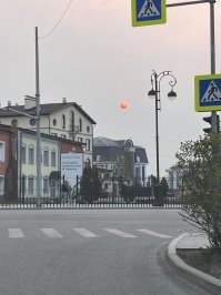 Во время лесных пожаров в Сибири. 10 мая 2023