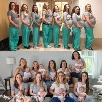Просто у китайцев мало женщин работает в компании.
Помню, был случай в одной больнице с 9 медсестрами....