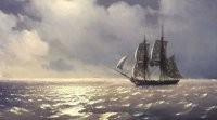 Айвазовский.Бриг Меркурий.