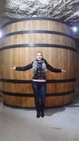 У нас под Кишинёвом есть самое большое винохранилище Европы  - Малые Милешты (Милештий Мичь), возле которого в тёплое время суток работают сразу два винофонтана - с белым и красным вином. 
Поверили? )) А зря, это просто красивые фонтаны с подкрашенной водой. Любое вино быстро испортится на жаре и будет вонять. Так что либо для этого туриста сделали пиар-акцию, либо он просто соврал на камеру...
А шикарное вино в Малых Милештах можно купить рядом, в подвальном магазине, по очень низким ценам.