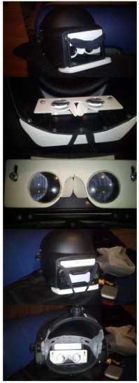 Самодельный VR из сварочной маски.