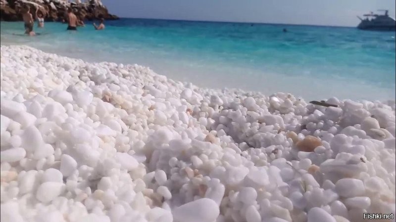 Marble beach на острове Тассос в Греции. Бывал там пару заз