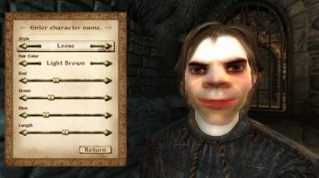 Я в "Обливионе" когда-то таких персонажей создавал...