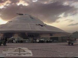 Ну не такую уж и первую. В США ещё в 50-х годах прошлого века подобную конструкцию летающего аппарата испытывали.
* Это если мы не берём в расчёт теории заговоров про общество Vril и Ahnenerbe  :)