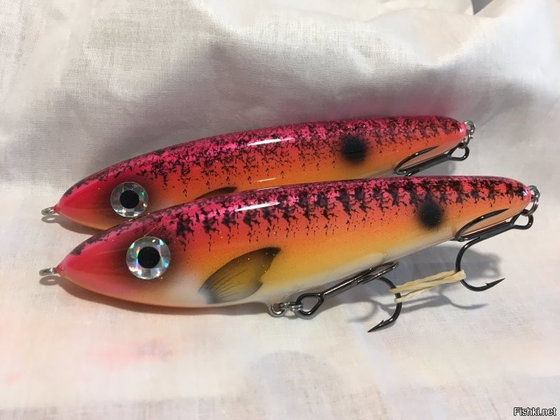 А я делаю джерки и ловлю на них.