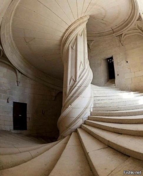 8. Лестница, спроектированная Леонардо да Винчи в 1516 году


Вообще-то, это винт Архимеда. Он был изобретён Архимедом примерно в 250 году до н. э.