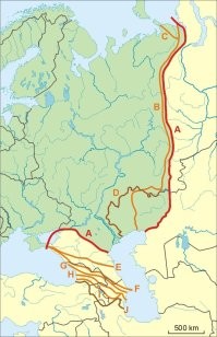 Вопрос не так прост, как вам кажется. К примеру, Международный Географический союз с вами не согласен. 
(Красным, А).