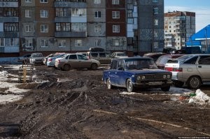 А на такой парковке им слабо проблему победить?