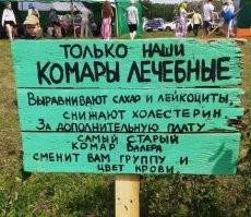 Есть еще комар Валера.