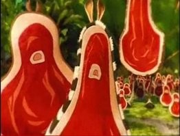 медведица видит два шницеля