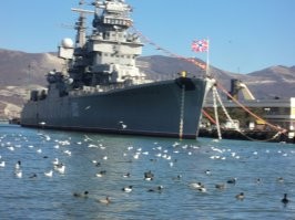 не знаю, как сейчас, но лет 20 назад его активно растаскивали на металл каждый призыв служащих-срочников, проходивших службу в вмф. пакетами выносили среди бела дня, чтобы вырученное на бухло потратить... к сожалению, там это процветало долгие годы...