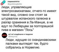 Вообще-то, они выглядят так, будто забыли лыжи надеть.