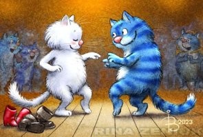 "Криминальное чтиво" по-кошачьи!:applause: