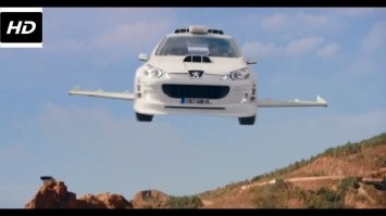 Машина прилетела на крышу магазина в Хакасии