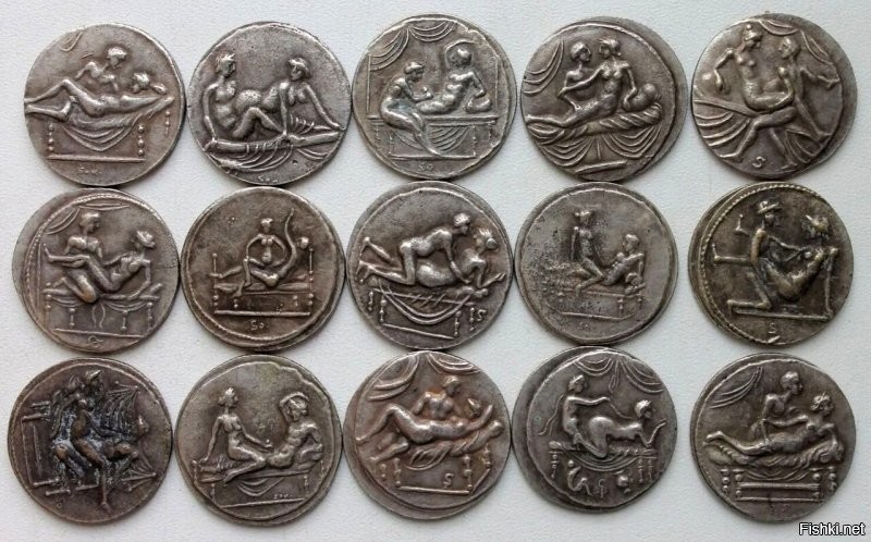 Где тут про предков то?
Древнейшая профессия  уже тысячи лет назад появилась.
В Древнем Риме даже специальные монетки (спинтрии) в ходу  были, для посещения лупанариев.