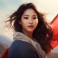 Южная Корея... Как по мне, не удалось нейросети сгенерировать образ красивее реальных кореянок.
