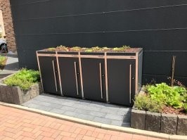 В частном доме.