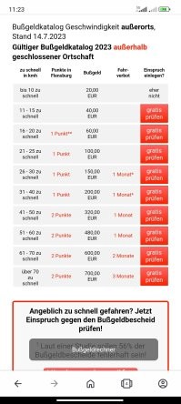 На тебе актуальную информацию по штрафам.
И да, бегать за тобой никто не будет, просто сумма штрафа будет регулярно увеличиваться при неоплате, а потом занесут тебя в ШУФА(что-то типа государственных коллекторов) и не получишь ты ни кредит ни на что, ни фертраг никакой ни с кем не заключишь...
А после, при случае, изымут права и получишь ты их обратно только через идиотентест. Если вообще получишь, многое зависит от обстоятельств. 
Да и не стоит забывать что Германия состоит из 16 земель и отношения к штрафам везде разное.