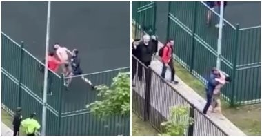 Мне кажется правую ногу далеко держит. Носок оторвал и колено согнул, могло быть и получше. Пять с минусом.