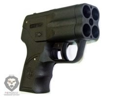 Есть пластмассовая, копия "осы" чисто аэрозольная, называется "премьер-4".