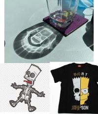 Автор иногда путает отражение и светотень.