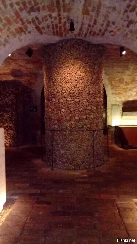 Костница в центре Брно, было найдено в 2001 году во время ремонтных работ.