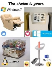 Не совсем в тему, есть вот такой старый мем.