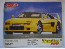 Гоночный автомобиль Venturi 400 Trophy 1992 года выставили на торги