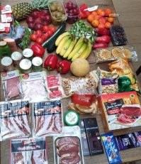 Набор продуктов на 90 евро
Не так-то и густо на 9000 рублей!