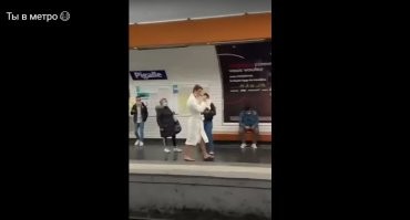 Чего только не увидишь в метро