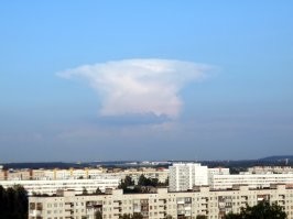 Питер. У нас то же самое бывает. Красиво