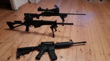 Всё узнал, кроме снайперской винтовки   Пускай автор угадает моё оружие