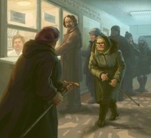 В Магадане агрессивная старушка устроила погром в местной больнице