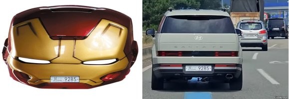 Hyundai Santa Fe 2024 заметили на дорогах общего пользования. Машина сильно изменилась в дизайне