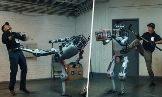 Нигеры доиграются, что следующее поколение робо-курьеров, наплевав на законы робототехники, дадут сдачи .