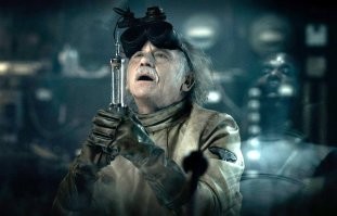 В "Железное небо" был момент где негра отбелили отбеливателем