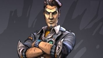 Судя по всему, мадам является фанаткой игры Borderlands.  Рожа такая же нарисованная.