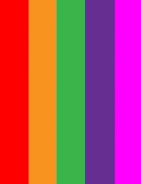 скоро радуга в РФ - желтый и синий нельзя, голубой то же не в почете