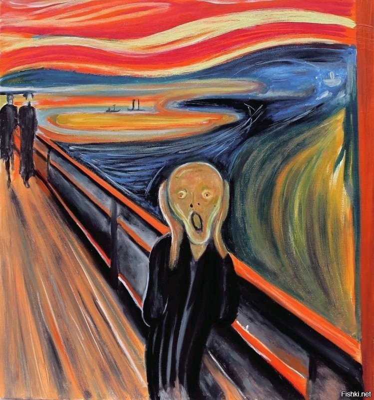 У Мунка самая знаменитая картина "Крик"