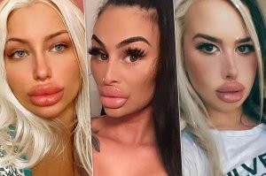 О, губы опухали. Я знаю, над кем надо обряд экзорцизма провести.