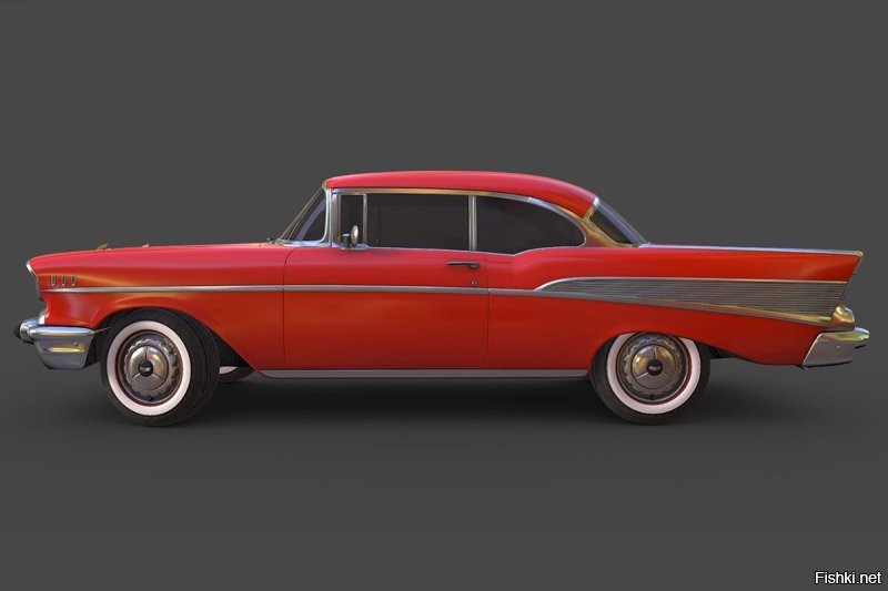 Chevrolet Bel Air, 1957 г.
 Кто у кого скоммуниздил ?