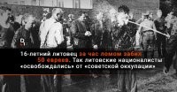 А почему на въезде в Литву до сих пор нет напоминания,что литовцы добились статуса юденфрай ещё до прихода нацистов, убив всех евреев на своей территории!
