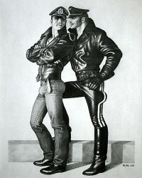 Думаю, там управляющий всеми формами и делами большой поклонник Tom of Finland.