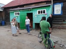 Небольшая марийская деревенька. Молодая картошечка, ушица и запотевшая бутылочка.