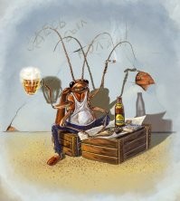 Ну, не знаю... Тараканам дихлофос очень нравится.
А теперь для них - полный кайф!