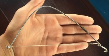 Была лайт версия, не так опасная как из трубок от холодильника.