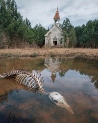 А вы спрашиваете почему люди боялись воды пить её и мыться в ней. Вот ответ