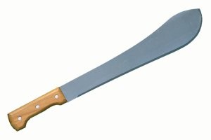 Конечно удобнее- топор не предназначен для расчистки дороги. А мачете-неспроста во всем мире они примерно одной геометрии, очевидно прошел определенную эволюцию, подстраиваясь под анатомию человека.